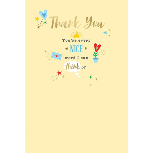 Picture of THANK YOU YOURE EVERY NICE WORD I CAN THINK OF